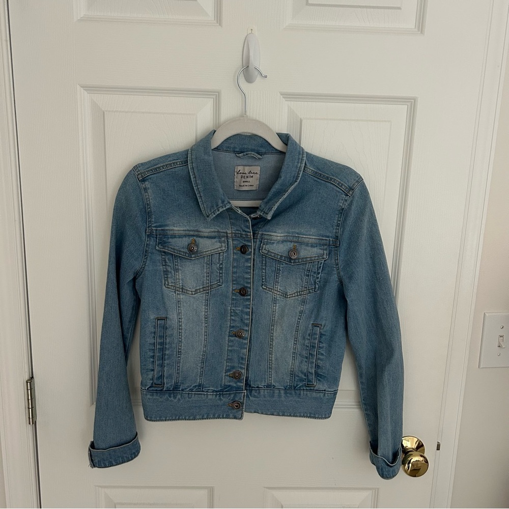 Love Tree Light Denim Jacket